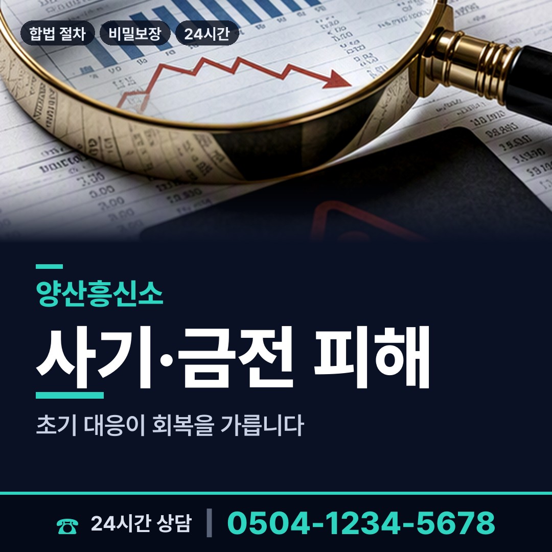양산 소주동 가출인찾기 상담 안내
